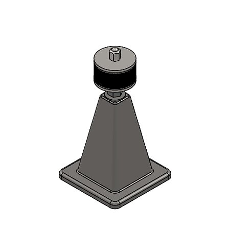 Stützbock Nr. 3 mit Kugel - VSDV3