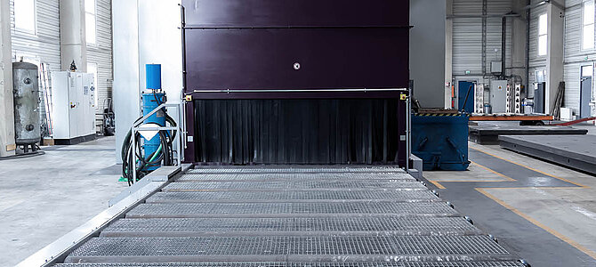 Bessere Ökologie und Ökonomie mit neuer Strahlanlage Bessere Ökologie und Ökonomie mit neuer Strahlanlage