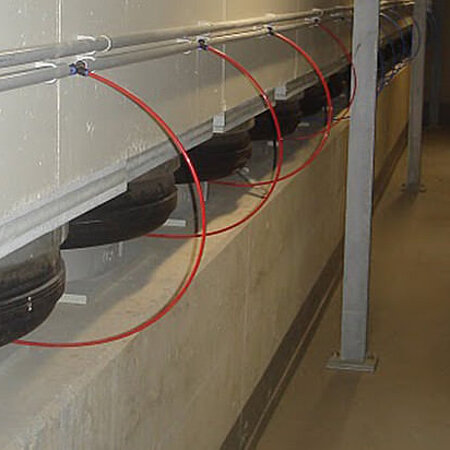 Schwingisolation mit Niveauregulierung