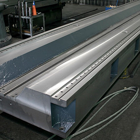 Längliches Maschinenbett