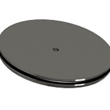 Verschlussdeckel mit O-Ring, Ø 130x10mm