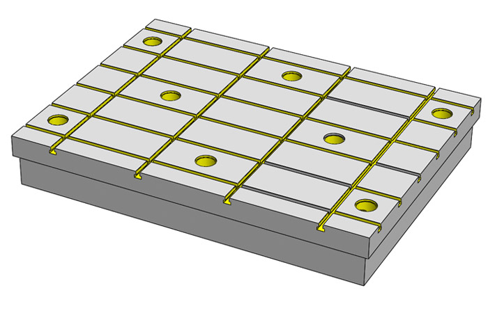 T Nuten Aufspannplatten